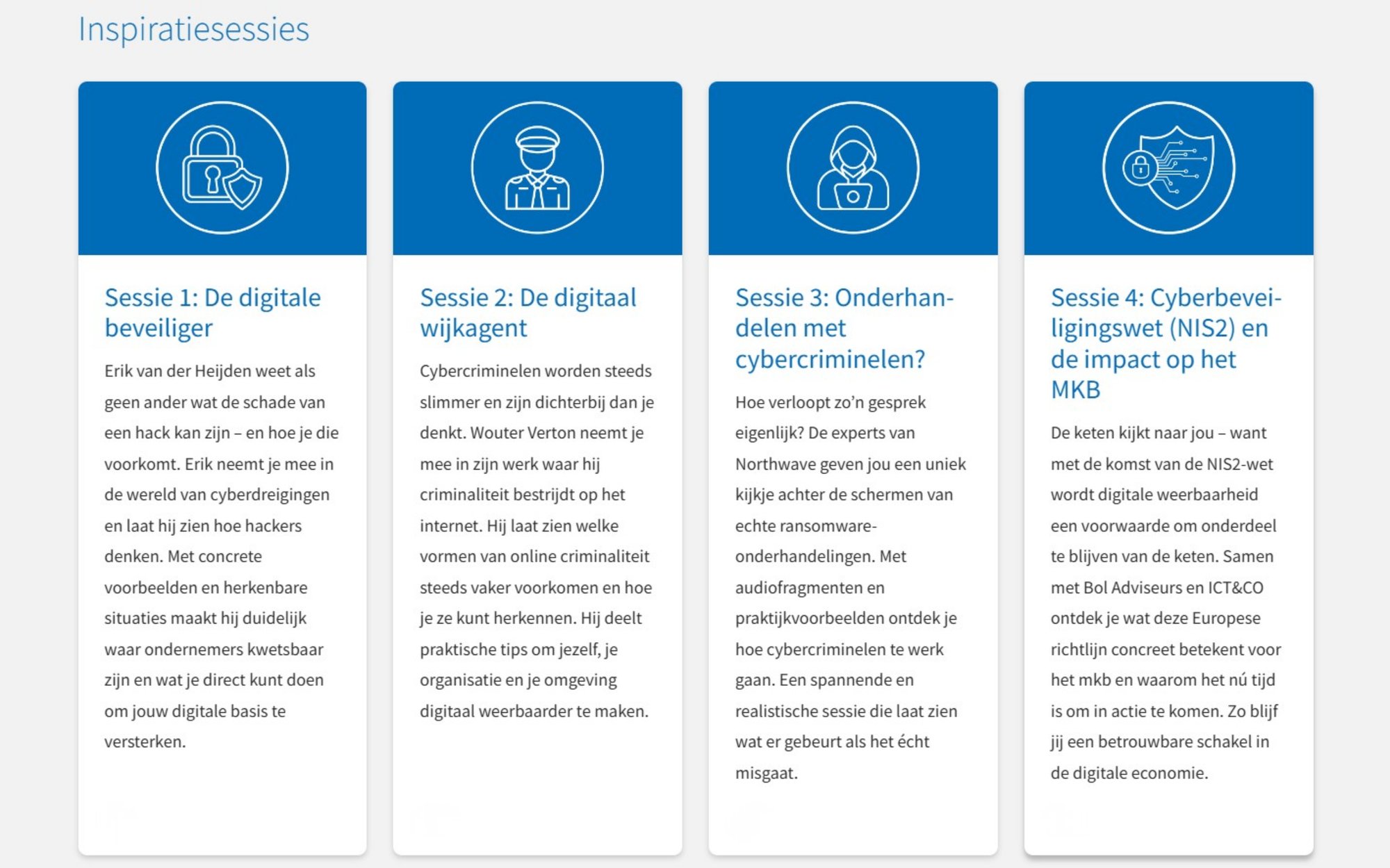 Sessies digitaal weerbaar Sessies digitaal weerbaar